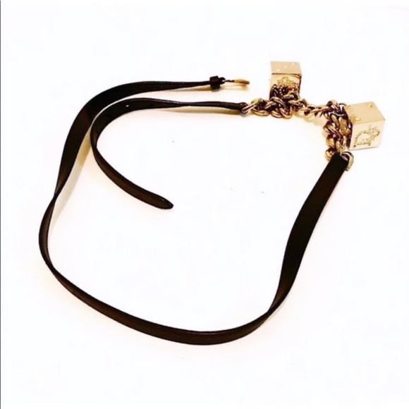 Authentic Christian Dior Galliano Swarovski Dice Leather Belt - Picture 6 of 7